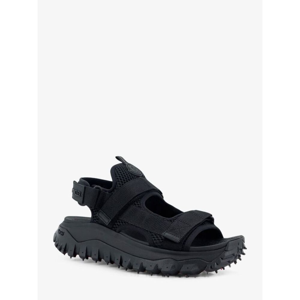 Moncler Men Trailgrip Vela Cordura Mesh And Rubber Sandals - Picture 2 of 5